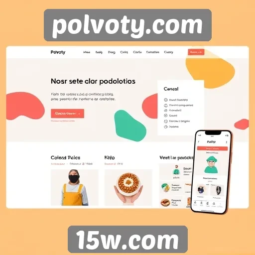 Experiência do usuário no site polvoty.com